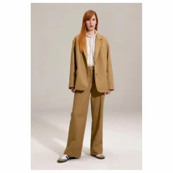Pantalon Varsovie Toile Epaisse | Camel