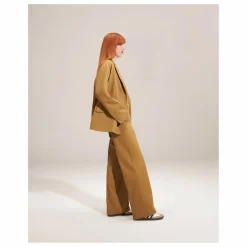 Pantalon Varsovie Toile Epaisse | Camel