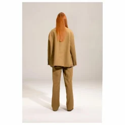 Pantalon Varsovie Toile Epaisse | Camel