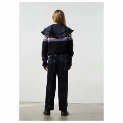 Pantalon Velours | Bleu nuit