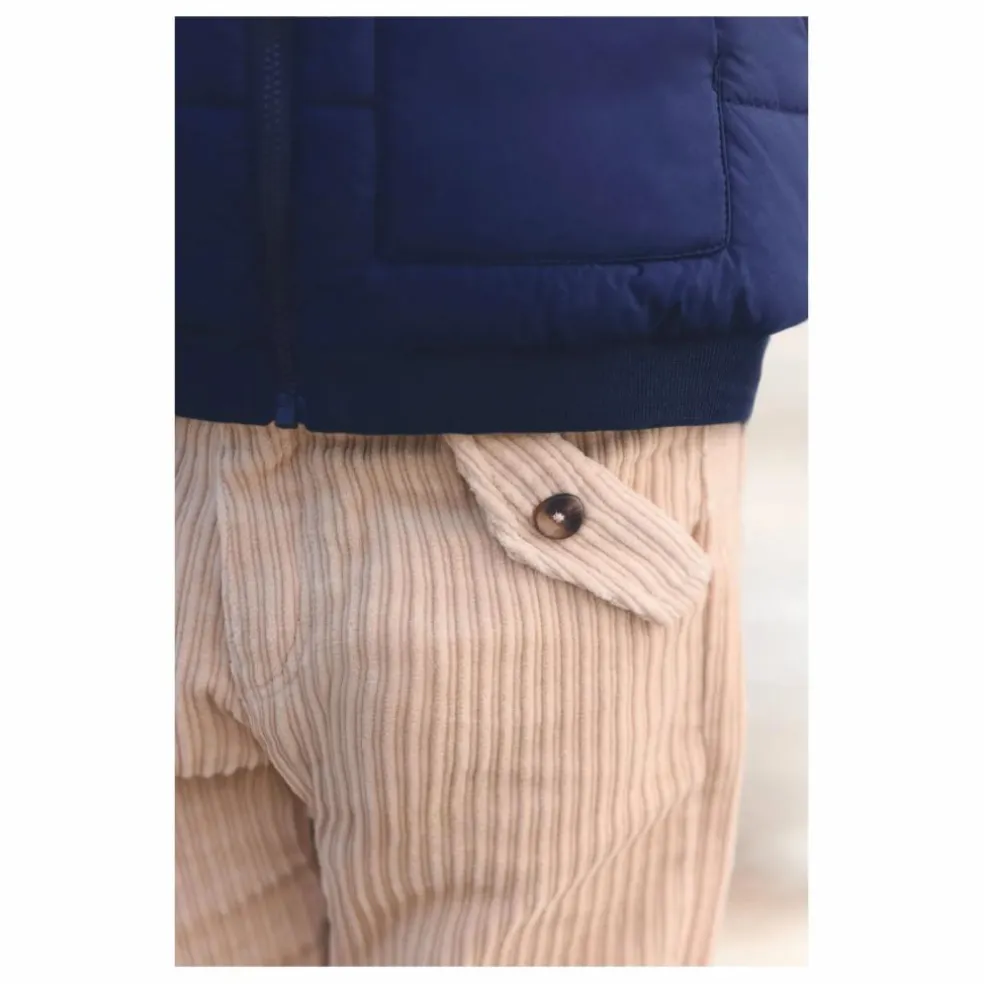 Pantalon Velours Côtelé | Beige