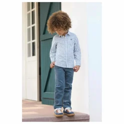 Pantalon Velours Côtelé | Bleu gris