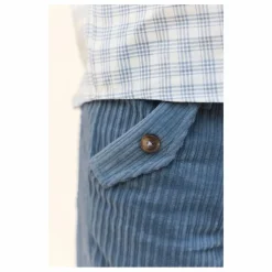 Pantalon Velours Côtelé | Bleu gris
