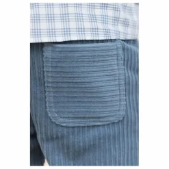 Pantalon Velours Côtelé | Bleu gris