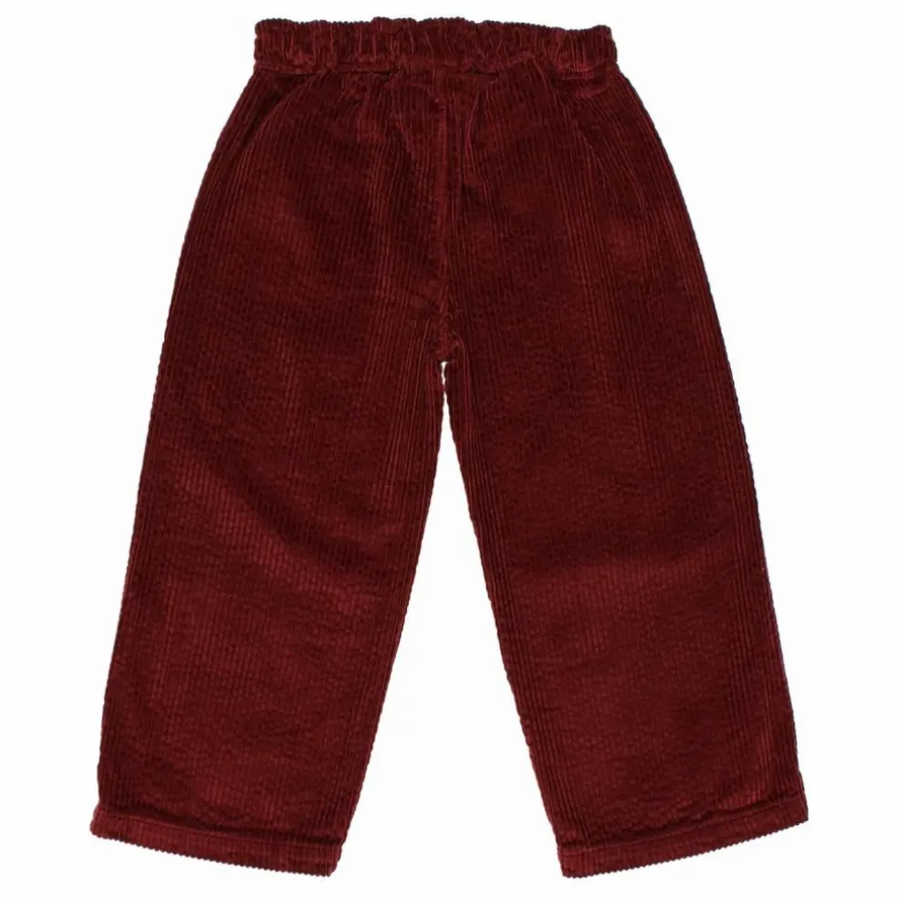 Pantalon Velours Côtelé | Bordeaux