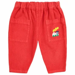 Pantalon Velours Côtelé | Rouge