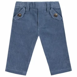 Pantalon Velours Côtelé Bébé | Bleu gris