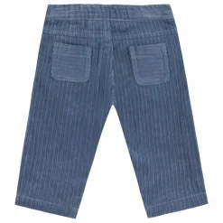 Pantalon Velours Côtelé Bébé | Bleu gris