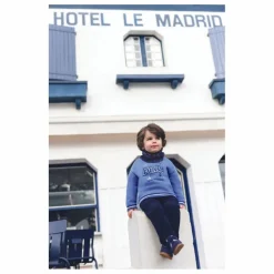 Pantalon Velours Côtelé Bébé | Bleu gris