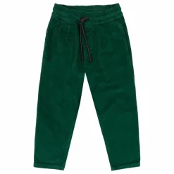 Pantalon Velours Côtelé Comfy Coton Bio | Vert foncé