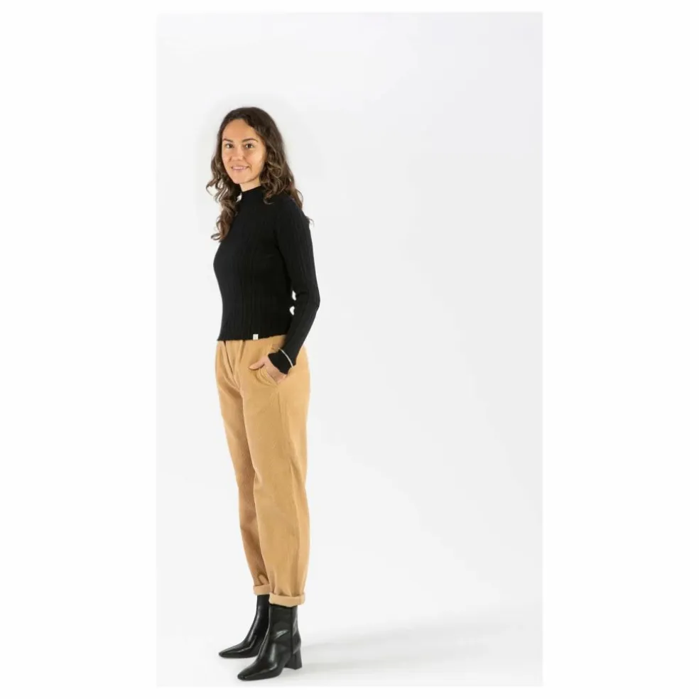 Pantalon Velours Côtelé Coton Bio | Camel