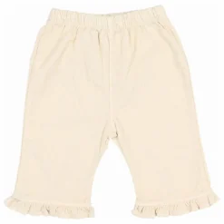 Pantalon Velours Côtelé Coton Bio | Ivoire