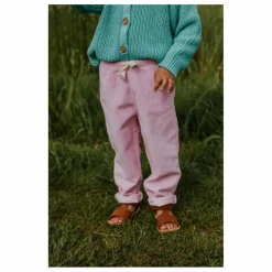 Pantalon Velours Côtelé Coton | Rose bonbon