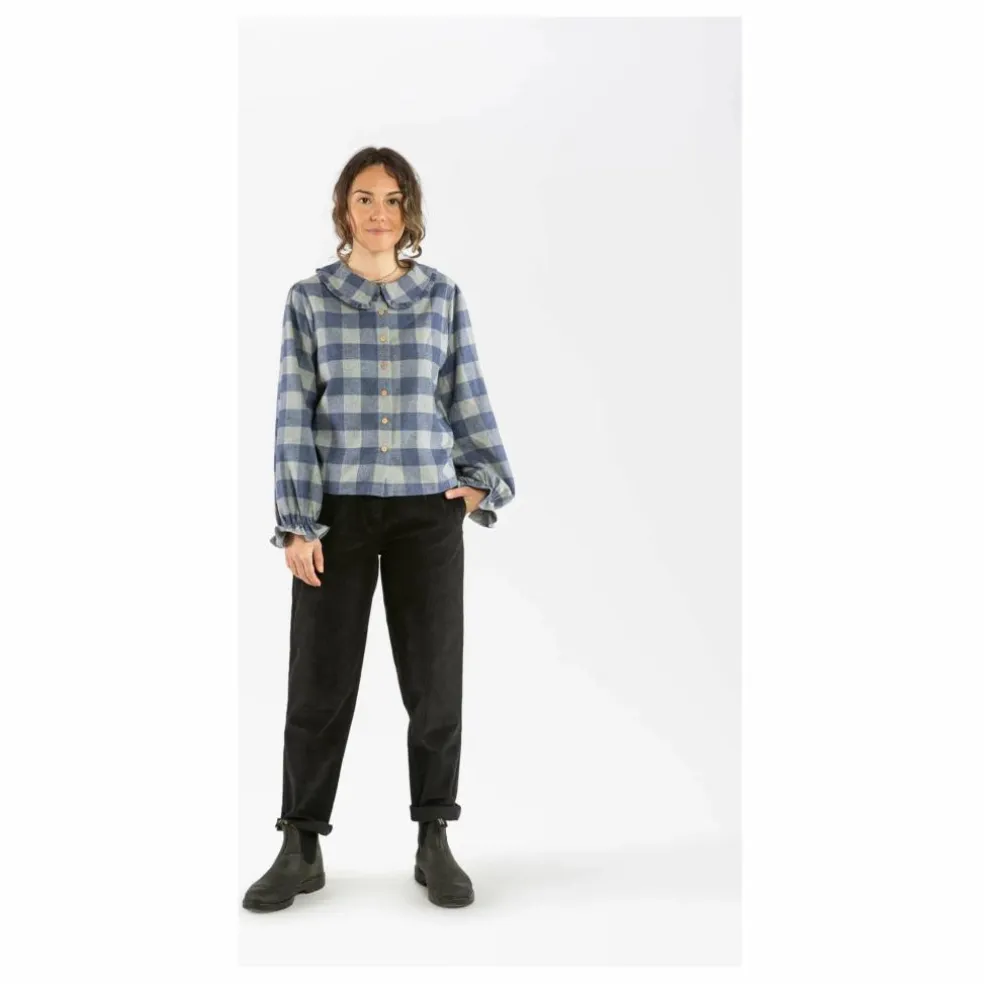 Pantalon Velours Côtelé Coton Bio | Noir