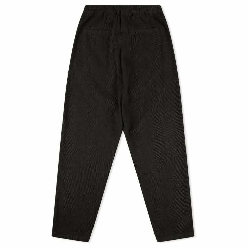 Pantalon Velours Côtelé Coton Bio | Noir