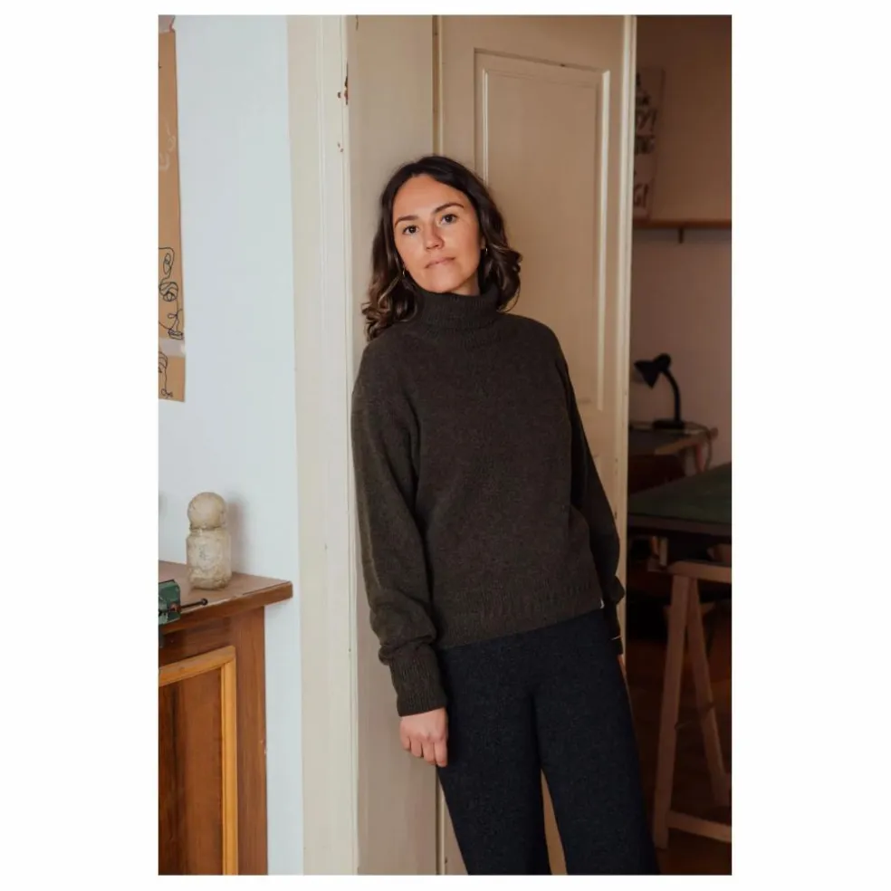 Pantalon Velours Côtelé Coton Bio | Noir
