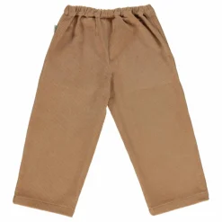 Pantalon Velours Côtelé Coton Bio Pomelos | Marron