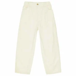Pantalon Velours Côtelé Dorethy Coton Bio | Ecru