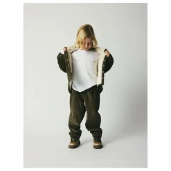 Pantalon Velours Côtelé Dorethy Coton Bio | Vert kaki