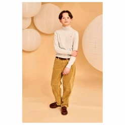 Pantalon Velours Côtelé James Ardo | Jaune moutarde