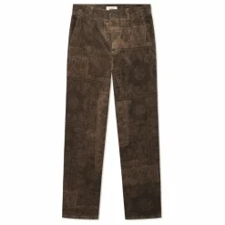 Pantalon Velours Côtelé Kody | Marron