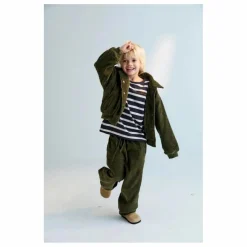 Pantalon Velours Côtelé Nicol | Vert foncé