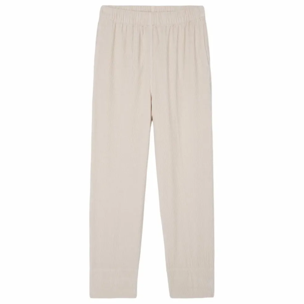 Pantalon Velours Côtelé Padow | Ecru