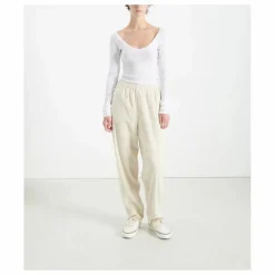 Pantalon Velours Côtelé Padow | Ecru