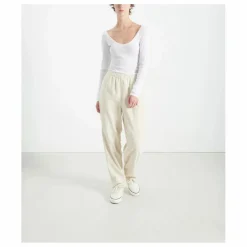 Pantalon Velours Côtelé Padow | Ecru