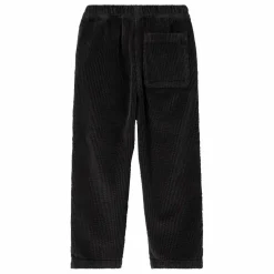 Pantalon Velours Côtelé Padow Coton Bio | Noir