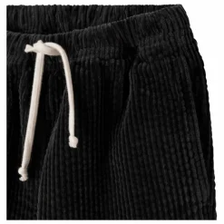 Pantalon Velours Côtelé Padow Coton Bio | Noir