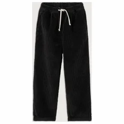 Pantalon Velours Côtelé Padow Coton Bio | Noir