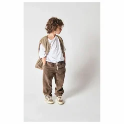 Pantalon Velours Côtelé Padow Coton Bio | Marron