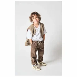 Pantalon Velours Côtelé Padow Coton Bio | Marron