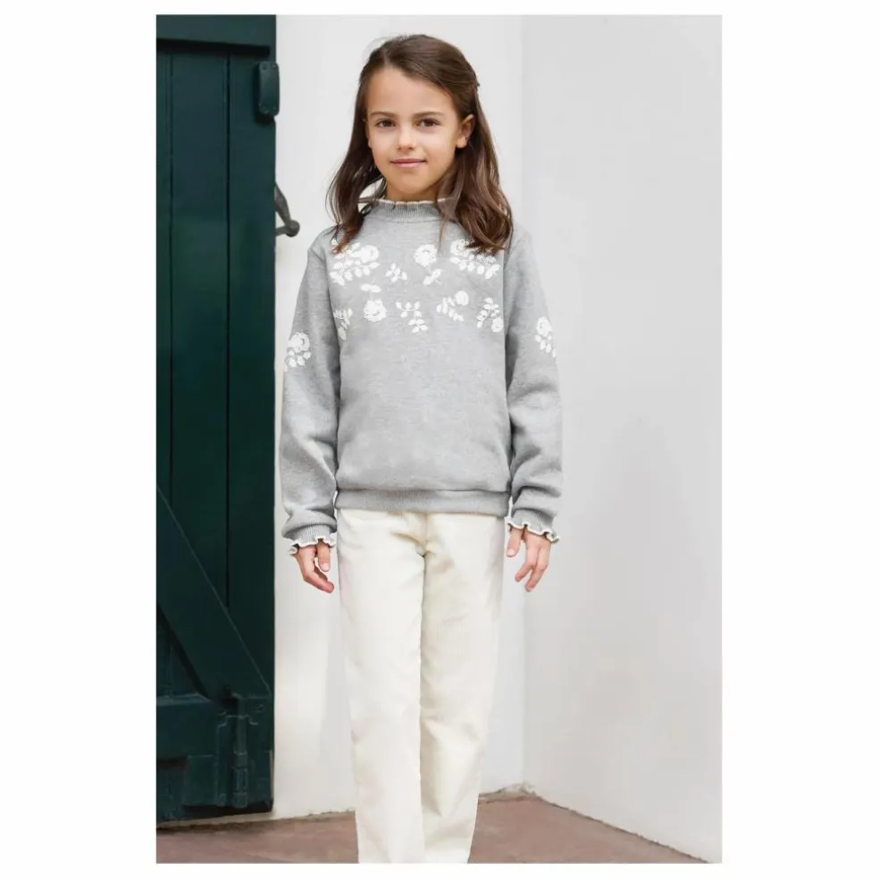 Pantalon Velours Côtelé Poches Devant | Nacre