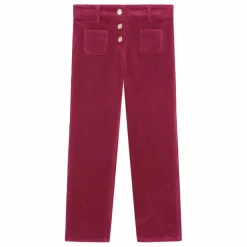 Pantalon Velours Côtelé Poches Devant | Magenta