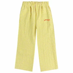 Pantalon Vichy | Jaune