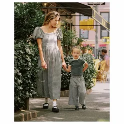 Pantalon Vichy | Noir