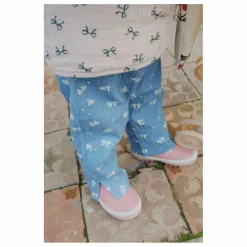 Pantalon Vida Coton Bio | Bleu