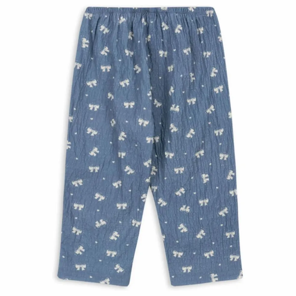 Pantalon Vida Coton Bio | Bleu