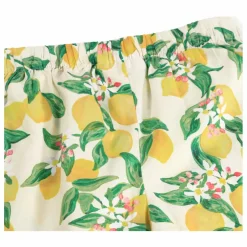 Pantalon Volants Aretha Citrons | Jaune pâle