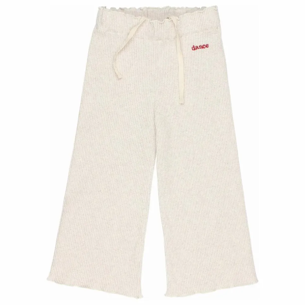 Pantalon Waffle | Ivoire
