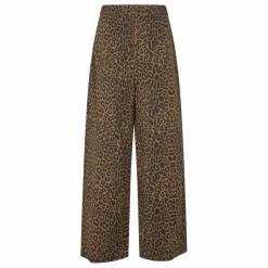 Pantalon Zola Léopard | Marron