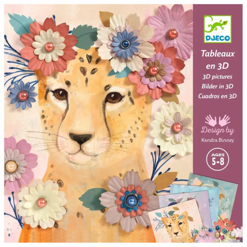 Papier créatif Couronnes de fleurs