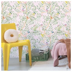 Papier Peint Printemps | Rose