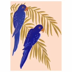 Papier peint Parrots