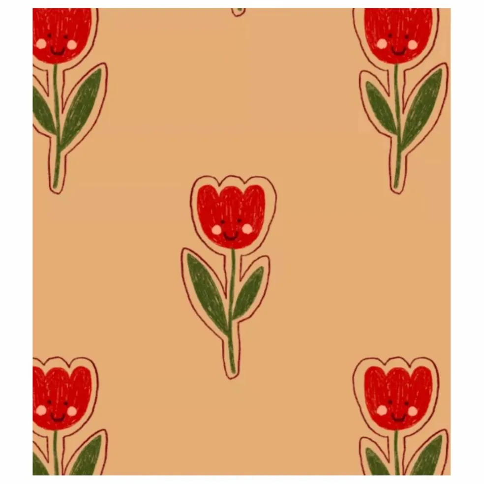 Papier Peint Tulipe Joyeuse
