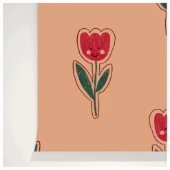 Papier Peint Tulipe Joyeuse