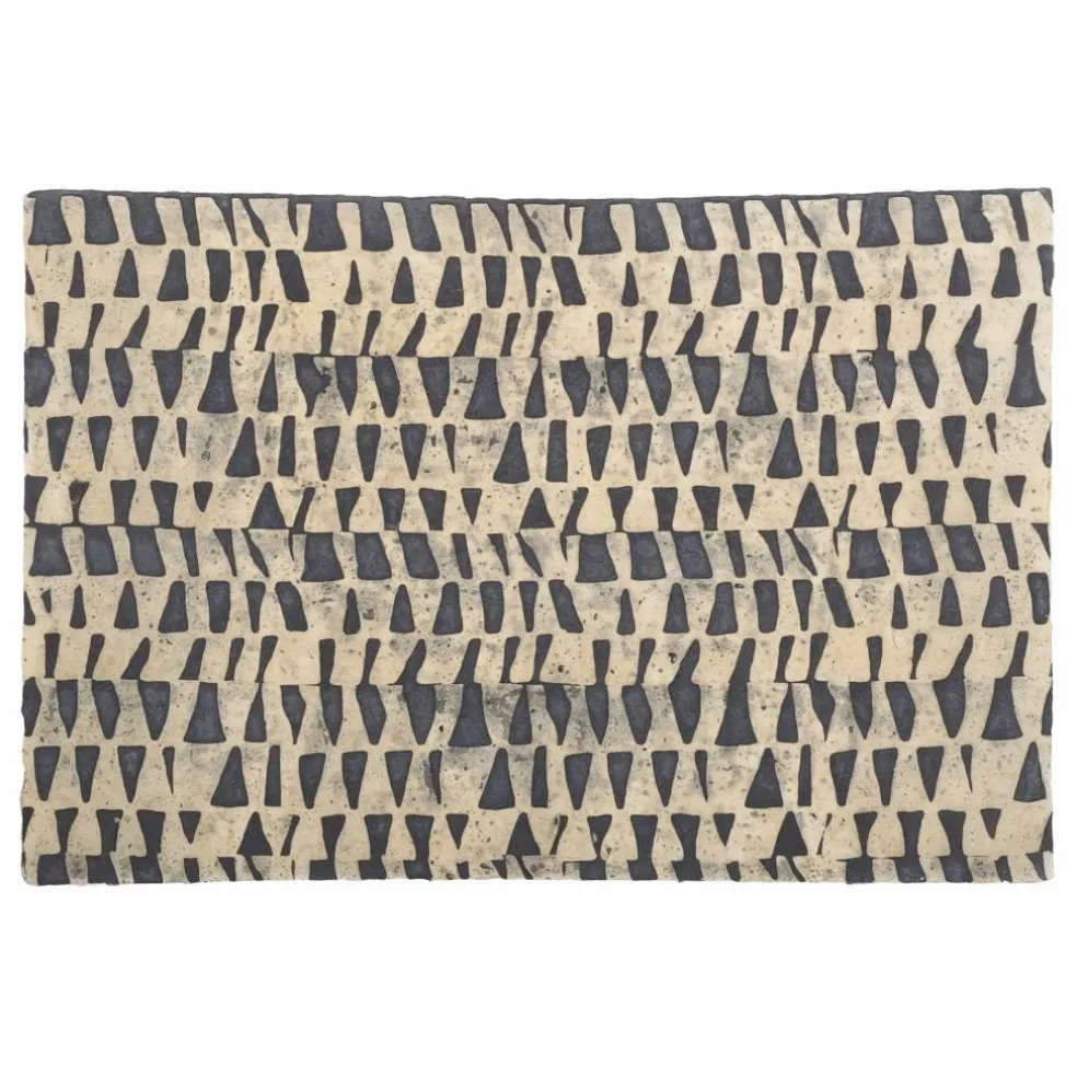 Papier-peint Damier outremer - Set de 12 feuilles | Bleu