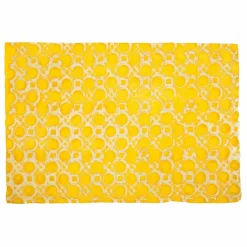 Papier-peint Jaune Jaisalmer - Set de 12 feuilles | Jaune